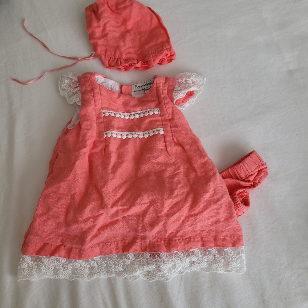 3 piece Harry and violet dress set